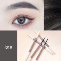 New Ultra-Fine Double-Ended Eyebrow Pencil Automatic Rotation Waterproof Eyebrow Pencil. 