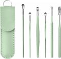 6 Pcs Ear Wax Cleaner - Reusable Ear Cleaner Tool Set with Storage Pouch. 