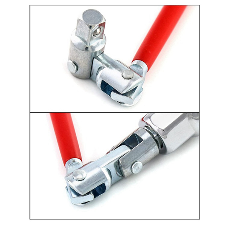 Spark%20Plug%20Socket%20Wrench%20Set%20Accessories%20Factory%20Socket%20Wrench%20Red%20Handle%204%20Piece%20Set%2016mm%20T-Wrench%20-%20Image%205