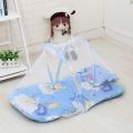 Baby Mosquito Net with Mat & Pillow – Portable Folding Bed Net for Newborns. 
