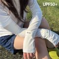 Thin Outdoor Elastic Cycling Gloves Nylon Anti-UV Loose Arm Warmers UV Insulation Sun Protection Cover Arm Warmers Sunscreen Sleeve Ice Silk Sleeves. 