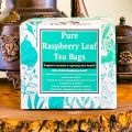 Pure Red Raspberry Leaf Tea Bag; Tea for Hormonal Balance and Fertility by Tea Amo Nepal - 20 Tea Bags Box`. 