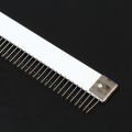 OUMERY Practical 44.5cm Stainless Steel Silver Cast on Comb Knitting Machine for All 4.5mm/9mm for Knitting Machine Needle Part. 