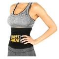 Black Sweat Waist Slimming Belt for Women. 