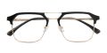 2025 Best Changeable Glass Golden Black Metal Frame Sunglasses For Men. 