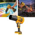 Battery Powered Wireless Cordless Handheld Leaf Blower Vacuum & Blow Brushed Motor Rechargeable Snow Blower Variable Speed Brushless Motor 2-in- Dust Vacuum Outdoor Garden. 