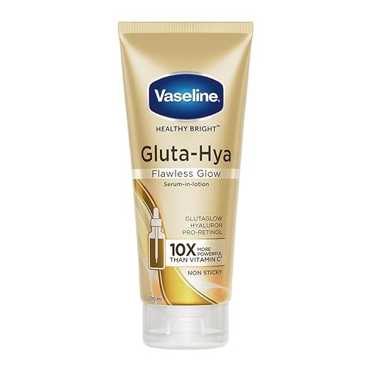 Vaseline Gluta-Hya Flawless Glow Body Lotion, 200ml Made In India