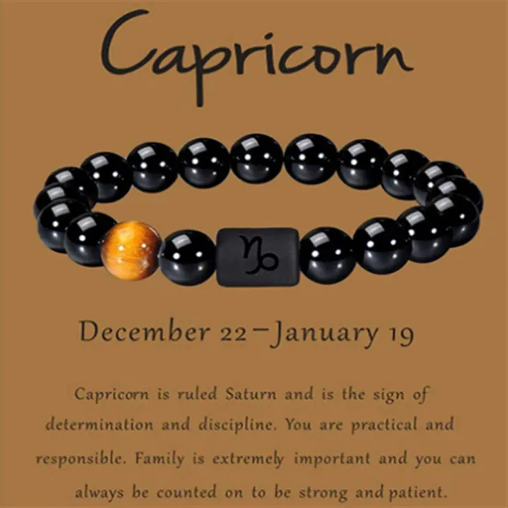 12%20Constellation%20Zodiac%20Signs%20Beads%20Couple%20Bracelet%20Natural%20Black%20Onyx%20Stone%20Elastic%20Charm%20Bracelet%20for%20Men%20MNP%20-%20Image%202