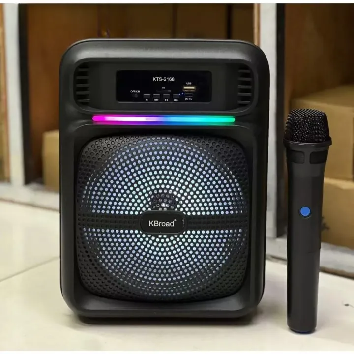 Kbroad%20KTS%202168%20Powerful%20Sound%20And%20Deep%20Bass%20Bluetooth%20Speaker%20With%20Wireless%20Mic%20RGB%20Lights%208-Inch%20Woofer%20-%20Image%205