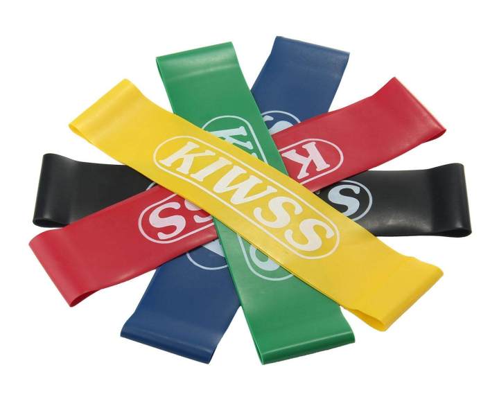 Resistance Loop Band Set Fitness Exercise Bands For Legs Stretching