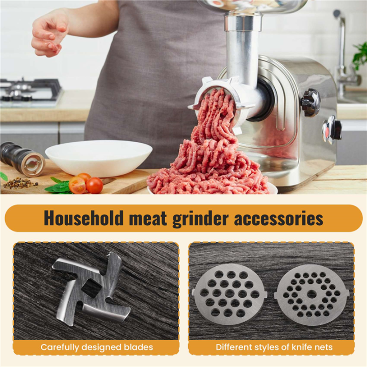 Meat%20Grinder%20Replacement%20Parts%20Included%202PC%20Cutter%20Cutting%20Blade%202PC%20Meat%20Chopper%20Plates%20Mincer%20Part%20for%20MG30/60%20Grinder%20-%20Image%208