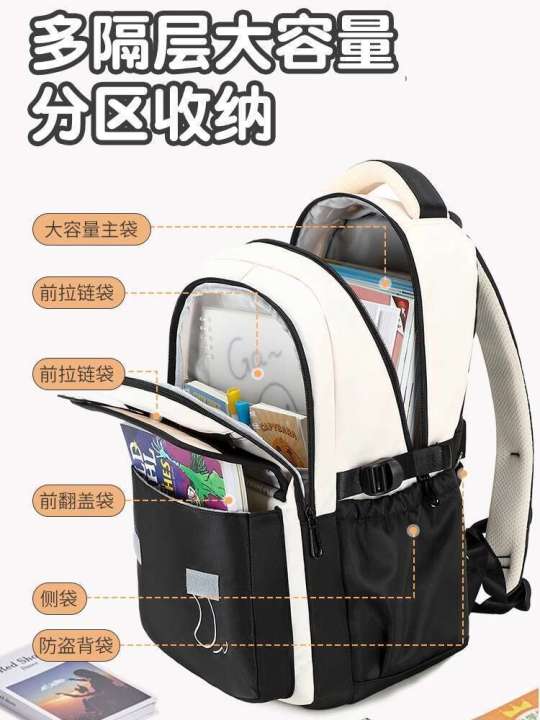Lightweight%20Burden-Reducing%20Backpack%20for%20Middle%20Girls%202025%20New%20Model%20High%20School%20Students%20Grades%203-6%20Large%20Capacity%20Double%20Shoulder%20Bag%20-%20Image%203
