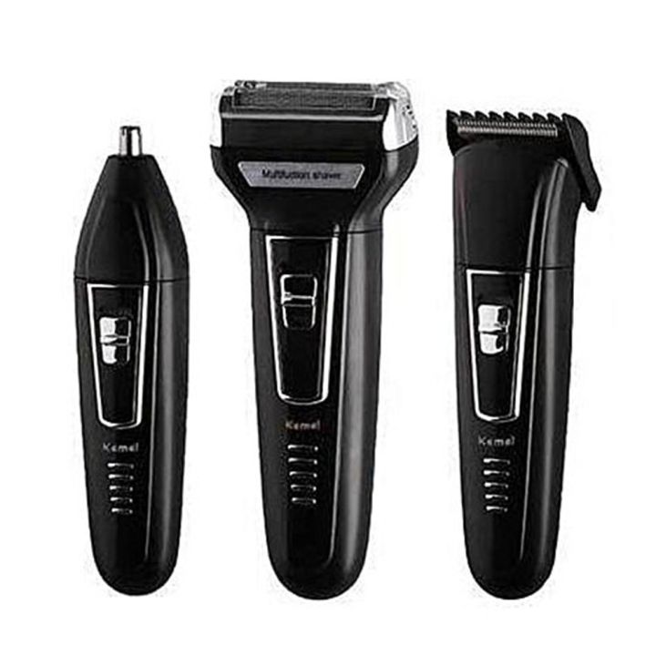 Progemei Gm-573 3 In 1 Hair Clipper And Trimmer