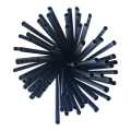 100 Black Compostable Pla Straw
(Made From Corn Starch). 