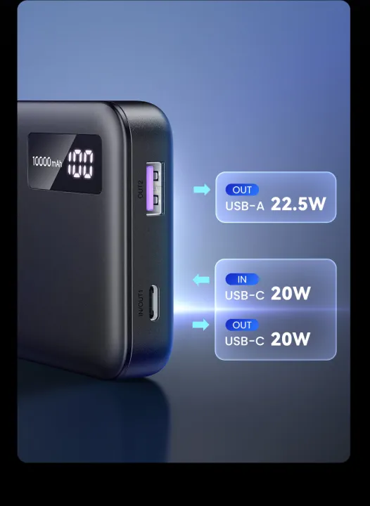 Ugreen%20PowerBank%20Two-Way%20Fast%20Charging%20USB-C%20Port%20and%20USB%20Port%2010000mAh%20-%20Black%20-%20Image%203