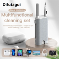 Difutagui multi cleaning pen RYRA Multifunctional Earphone Cleaner Brush Kit 5 In 1 Cleaning Set Phone Headset Cleaning Pen Mobile Phone Screen Cleaning ToolTool Sets. 