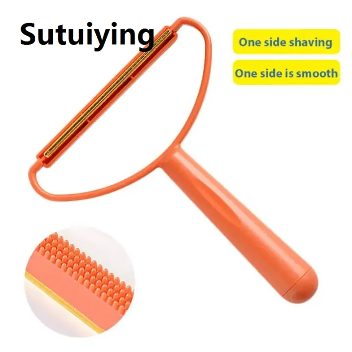 Sutuiying%20transparent%20bag%20Portable%20Lint%20Remover%20Pet%20Hair%20Remover%20Brush%20Lint%20Roller%20Sofa%20Clothes%20Cleaning%20Lint%20Brush%20Fuzz%20Fabric%20Shaver%20Brush%20Tool%20-%20Image%205