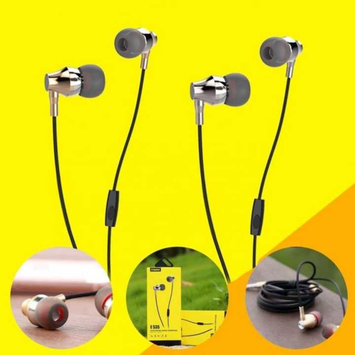 Brand Quality Earphone With Mic Hi Tech E535 3.5 mm