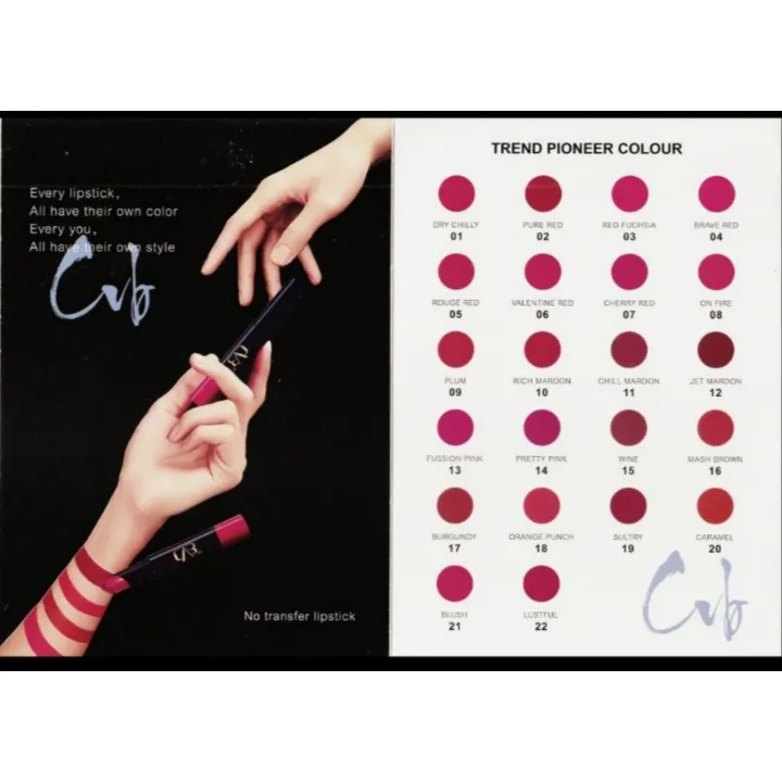 CVB%2017%20Burgundy%20Lip%20Lock%20No%20Transfer%20Matte%20Lipstick,%20Waterproof%20and%20Full-Pigmented,%20Transfer-Proof%20Smudge-Proof%20Lip%20Colour%20-%20Image%209