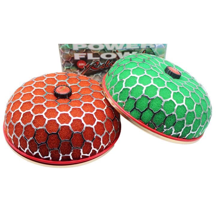 NEW 【Innovative design】Universal Auto 100mm Round Mushroom Super Power Car Air Filter Cleaner Intake Flow Air Filter Caliber 195 Mm 3 Layers Of Sponge