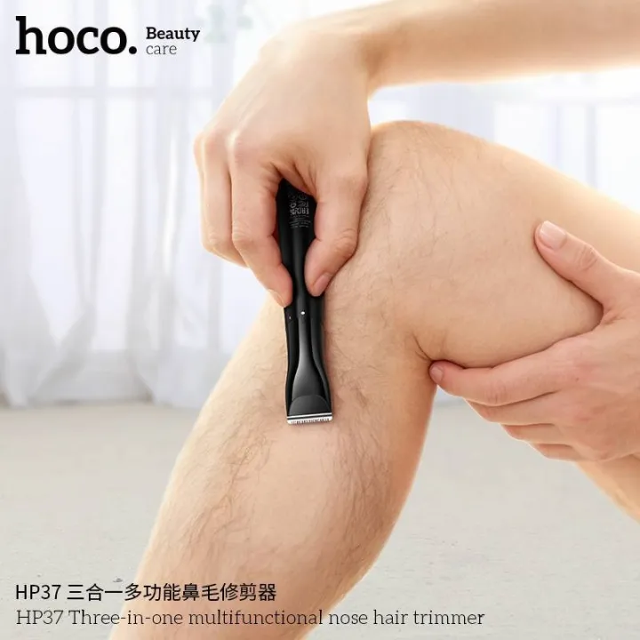 Hoco%20HP37%203-in-1%20Multifunctional%20Trimmer%20for%20Men%20&%20Women%20-%20Rechargeable%20Electric%20Nose%20Hair,%20Ear,%20Eyebrow%20&%20Beard%20Trimmer%20-%20Portable%20Body%20Grooming%20Kit%20&%20Personal%20Shaver%20-%20Image%204