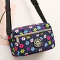 KOJA Mini Messenger Bag Waterproof Nylon Shoulder Strap Bag Graffiti Crossbody Bag. 