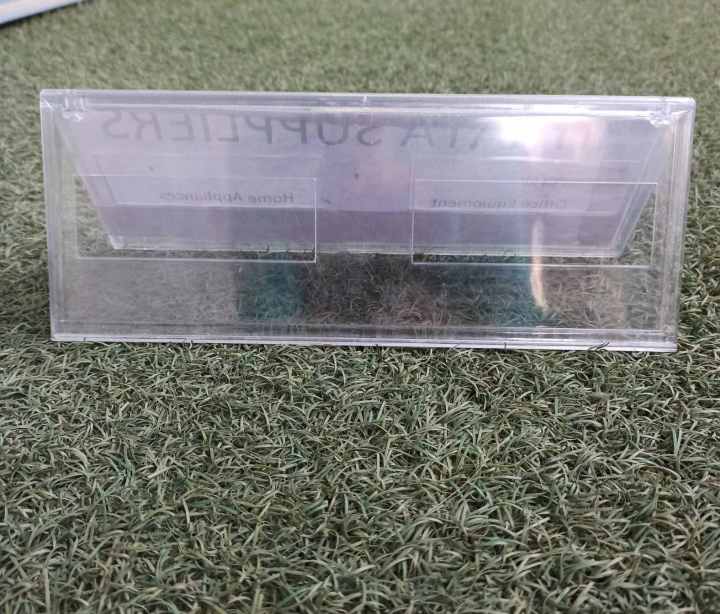 Triangular%20Plastic%20Name%20Plate,%20A%20set%20of%20Five%20Name%20Plates%20(%20PY-034%20Transparent%20PVC)%20By%20Mitrata)%20-%20Name%20Plates%20%7C%20-%20Image%204
