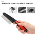Wenefang Head Lice Comb Stainless Steel Fine Tooth Comb Lice Comb Professional Portable Head Lice Nit Removal Hair Comb Lice Nit Removal Hair Comb. 