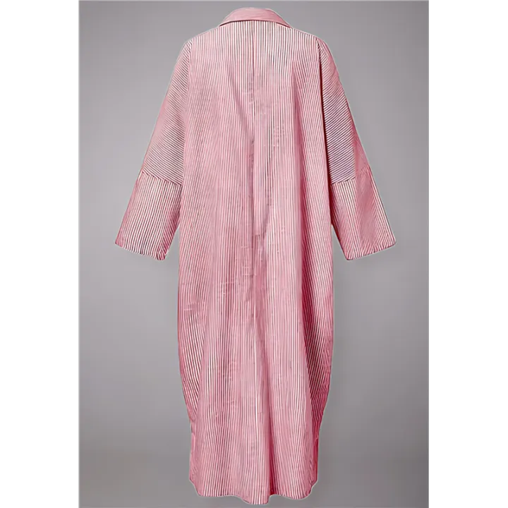 Women's%20Striped%20Maxi%20Shirt%20Dress%20Red%20S%20Size%20S%20Striped%20Maxi%20Shirt%20Dress%20Women's%20Red%20-%20Image%204