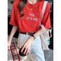 Tailor Stitch Half Sleeve Cotton Oversize T-Shirt For Women - Multicolor Options | Free Size | Fashion | T-Shirts For Women. 