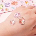 1Sheet Cartoon 3D Relief Waterproof Stickers Creative DIY Stationery Stickers GJCUTE. 