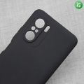POCO F3 Silicone Case with Camera Protection Back Cover. 