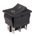 6 Pin Switch 2 Way On/On DPDT 6-Pin Rocker Switch KCD4 250V 16A /125V 20A 2 Pcs. 