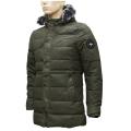 Camouflage Printed Silicon Down Jacket For Men. 