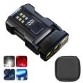 Portable Portable LED Flashlight Built-in Battery Type-c Rechargeable Flash Light Outdoor Waterproof Maintenance Magnetic Work Light. 