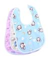 Fastdry Bibs - 2pcs | Waterproof Spill-Resistant Bibs for Babies 0-12 months | Soft Cotton Infant Apron. 