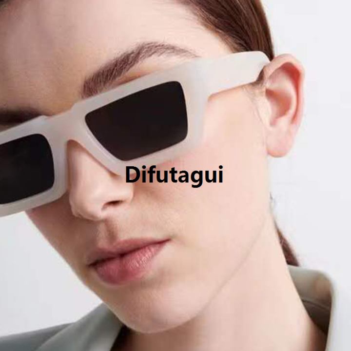 Difutagui%20Portable%20%5B%20New%20%5D%20Small%20square%20box%20in%20Sunglasses%202021%20Plain%20Sunglasses%202025%20for%20Women%20Fashion%20Hong%20Kong%20Style%20Comfort%20Trend%20Glasses%20-%20Image%203