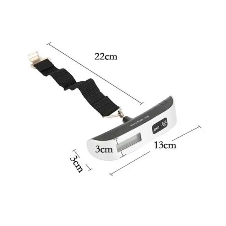 LCD%20Digital%20Hanging%20Scale%20Luggage%20Suitcase%20Baggage%20Weight%20Scales%20with%20Belt%20for%20Electronic%20Weight%20Tool%2050Kg/110Lb,%20Silver%20-%20Image%203