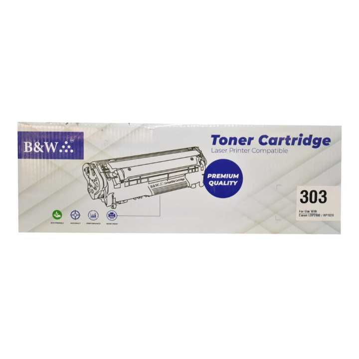 B&W Toner Cartridge 303 For Canon LBP 2900/HP1020