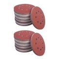 OYPFXMI 200 PCS 5 Inch 8 Holes Hook and Loop Sanding Disc Sandpaper, 40 Pcs Each of 600 800 1000 1500 2000 Grits Sand Paper. 