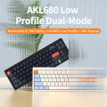AJAZZ AKL680 Low Profile Mechanical Keyboard. 