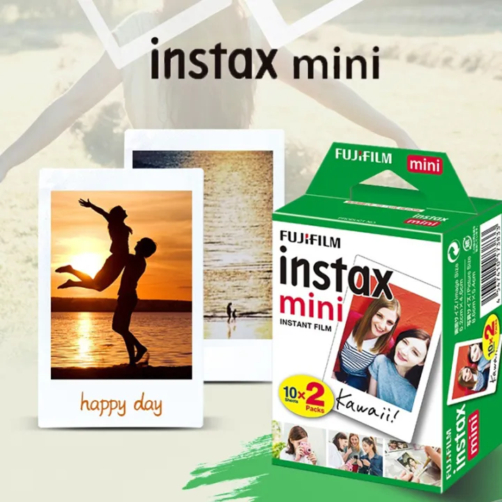 Fujifilm%20Instax%20Mini%20Film%20White%20Edge%2010%20Sheets%20of%20Film%20Photo%20Paper%20For%20FUJI%20Instant%20Photo%20Camera%20Mini%2012%2011%20Mini%209%208%207s%20Evo%20-%20Image%202