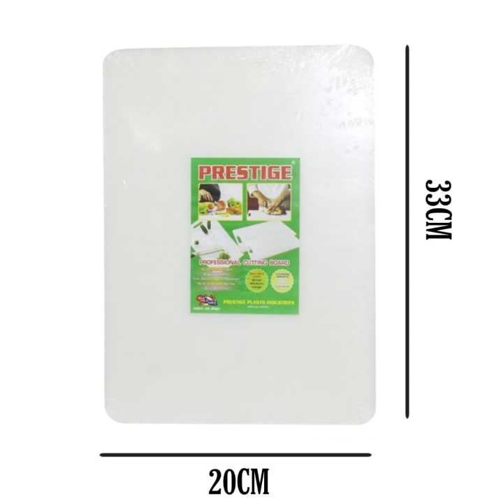 Prestige%20Plastic%20Kitchen%20Chopping%20Board%208MM%20(33X20CM)%20-%20White%20-%20Image%202