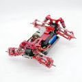 NAMUNY 4Pcs Adjustable All Metal Shock Absorbers Damper for 144001 124019 124018 RC Car Upgrade Parts Accessories,1. 