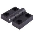 63mm x 50mm cabinet plastic hinge door hinges Hinge Black. 
