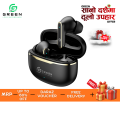 Green Pulse ANC (UP to 32 dB) Earbuds | 40 Hours | Quad Mic |  App Support | BT Version 6.0 | 45ms Low Latency| IPX5 Water Resistance  | ASAP  Fast Charging | 12.4mm Driver For Deep Bass Wireless Earbuds | Type-c Charging. 