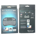 Wireless Mini Keyboard with Touchpad – Rechargeable 2.4GHz Handheld Remote Keyboard for Smart TV, Android TV Box, PC, Laptop | Backlit Portable Air Mouse Combo. 