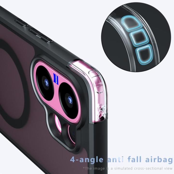 For%20Honor%20X9D%20Racing%20Armor%20MagSafe%20PC%20Hybrid%20TPU%20Phone%20Case%20(Frosted%20Black)%20-%20Image%204