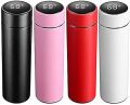 LED Temperature Display Smart Water Bottle(Multicolor). 