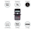 Scientific Calculator Casio FX-100MS 2nd Gen Non-Programmable Scientific Calculator, 240 Functions and 2-line Display, CASIO FX100MS Scientific Calculator - Black. 